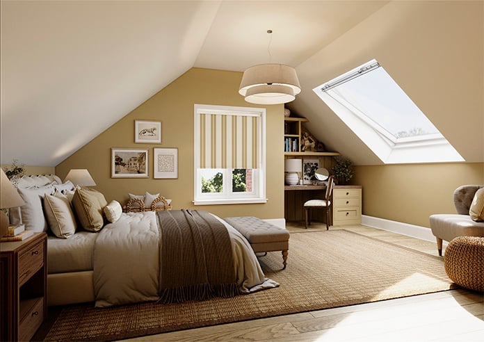 The British Stripe Co. Edward, Derwent No.1 - Twist&Fit Roller Blind - Image 7